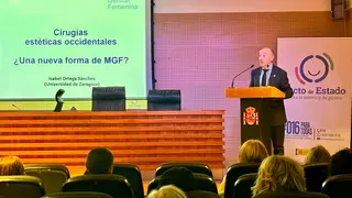 Beltr&aacute;n, este jueves en Zaragoza. Foto: Delegaci&oacute;n del Gobierno