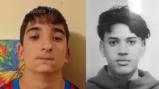 Los dos menores desaparecidos en Zaragoza. A la izquierda, Ricardo A. G., y a la derecha, Sami A .T. Fuente: Cndes