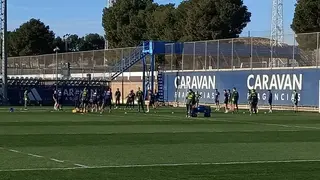 El Real Zaragoza entra en la recta final de preparaci&oacute;n antes de medirse al Burgos