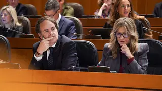 Berm&uacute;dez y Vaquero. Foto: Cortes de Arag&oacute;n