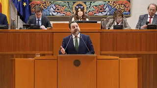 El diputado de Vox, David Arranz. Foto: Cortes de Arag&oacute;n