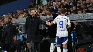 Gabi puede apostar por Dani G&oacute;mez en el Real Oviedo - Real Zaragoza. Foto: Pilar &Aacute;lvarez