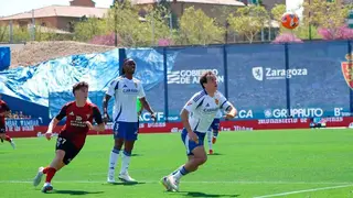 Francho y Jair son dos de los jugadores en activo con m&aacute;s partidos en el Real Zaragoza. Foto: Pilar &Aacute;lvarez