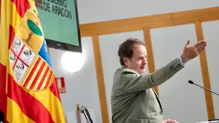 El consejero Berm&uacute;dez de Castro. Foto: Fabi&aacute;n Sim&oacute;n (DGA)