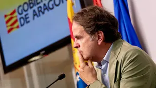 Berm&uacute;dez de Castro tras el consejo. Foto: Fabi&aacute;n Sim&oacute;n (DGA)