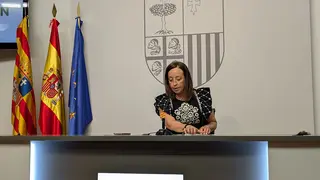 Rueda de prensa de Carmen Sus&iacute;n