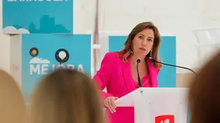Chueca durante el balance de gesti&oacute;n. Foto: Ayuntamiento de Zaragoza