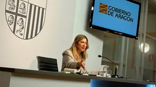 La vicepresidenta Mar Vaquero. Foto: DGA