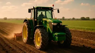 Imagen de archivo de un tractor