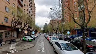 Avenida Pirineos en Huesca. Foto: Google Maps