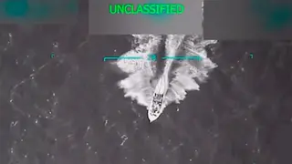 Estados Unidos haber atacado un bote procedente de Venezuela y cargado de droga en el mar del Caribe. Fuente: Gobierno de EE. UU.