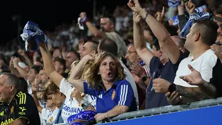 La afici&oacute;n del Real Zaragoza, en una imagen de archivo en el Ibercaja Estadio. Foto: Pilar &Aacute;lvarez