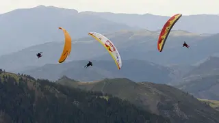 Un hombre ha muerto en Sestrica (Zaragoza) tras un accidente en parapente. Foto de Archivo.