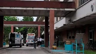 El vecino de &Eacute;pila fue hospitalizado el 10 de octubre en el Hospital Arnaldo Mili&aacute;n Castro de Santa Clara por un giro intestinal o v&oacute;lvulo. Foto: CubaNet