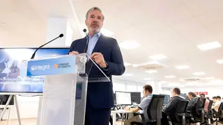 Declaraciones de Azc&oacute;n. Foto: Fabi&aacute;n Sim&oacute;n (DGA)