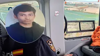 La Polic&iacute;a Nacional busca por tierra, agua y aire a Ares Miguel Tiziano M. V., un joven de 20 a&ntilde;os desaparecido en Zaragoza desde hace cuatro d&iacute;as.