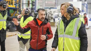 Alegr&iacute;a en la empresa Politer de Montalb&aacute;n. Foto: PSOE