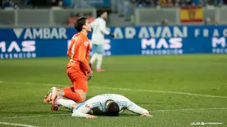El Real Zaragoza no pas&oacute; del empate ante la Real Sociedad B este fin de semana. Foto: LaLiga