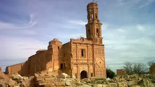 Varios hallazgos adelantan el origen del Pueblo Viejo de Belchite al periodo romano. Foto: A.D