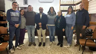 Alberto Izquierdo del PAR se ha reunido con los alcaldes afectados por el elevado transporte de arcillas | PAR