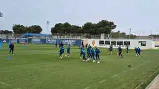 entrenamiento real zaragoza 2