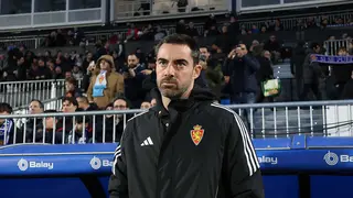 Rub&eacute;n Sell&eacute;s, en la banda frente al Eibar, cuarto choque sin ganar. Foto: Pilar &Aacute;lvarez