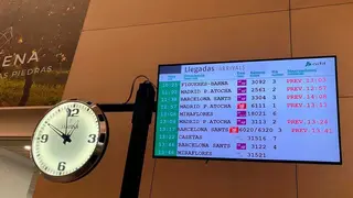 Retrasos en los trenes previstos en Zaragoza Delicias este lunes. Foto: ARAG&Oacute;N PRESS/ E.P.