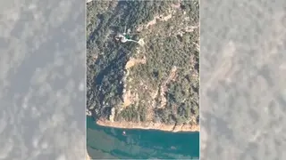 Imagen de uno de los rescates. Foto: Guardia Civil Huesca