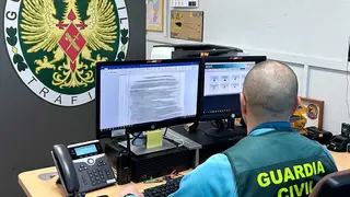 La Guardia Civil de Huesca investiga a una pareja de La Litera por un presunto delito contra la seguridad vial. Foto: GIAT de Guardia Civil Huesca