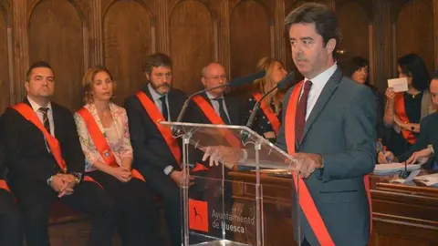 Luis Felipe repetir&aacute; mandato en Huesca los pr&oacute;ximos cuatro a&ntilde;os 
