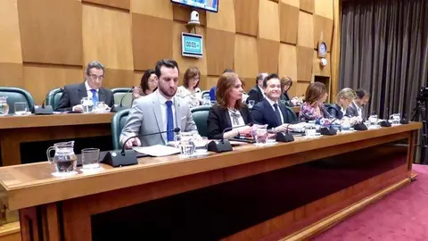 Bancada de PP, Cs y Vox en el Pleno municipal