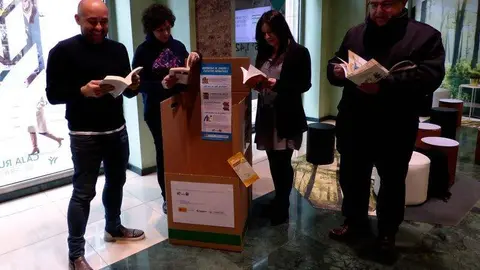 El contenedor para recoger los libros estar&aacute; disponible hasta el pr&oacute;ximo 28 de febrero en el edificio de Caja Rural de Arag&oacute;n.