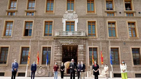 Los minutos de silencio se han repartido a lo largo de toda la Comunidad
