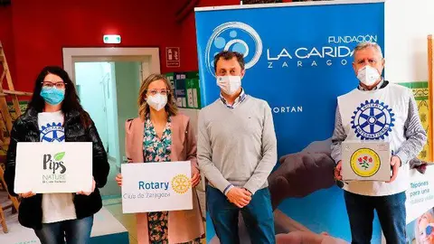 En total, se han distribuido 100 cajas de 12 displays con 20 bolsitas cada uno 