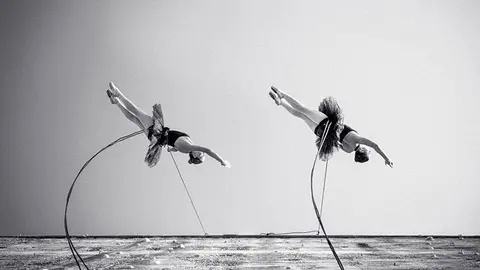 El espect&aacute;culo de danza vertical Finale, de la compa&ntilde;&iacute;a de ballet Delrev&eacute;s, dar&aacute; el inicio a las Noches de Verano el 24 de junio