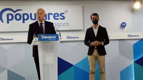 Los diputados populares por Zaragoza Eloy Su&aacute;rez y Pedro Navarro han valorado este viernes el reciente Congreso Nacional de su partido