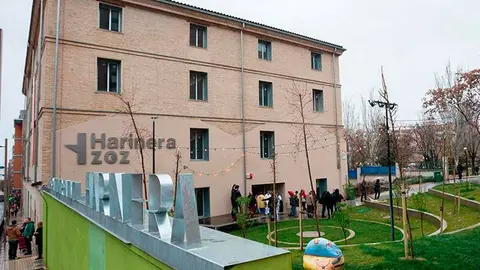 El centro cultural Harinera ZGZ, donde el hombre ha sido detenido por un presunto delito de amenazas graves