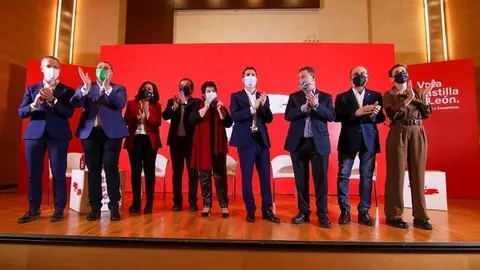 Lamb&aacute;n ha participado en la Convenci&oacute;n de Presidentes Auton&oacute;micos Socialistas de Segovia, en la que ha arropado a Luis Tudanca
