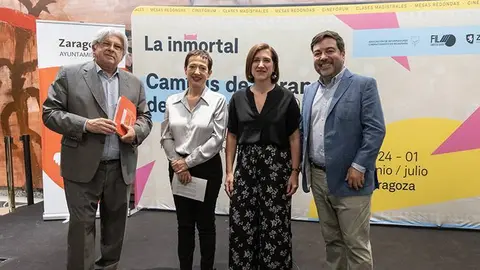Zaragoza ampl&iacute;a con este ciclo su relaci&oacute;n con el sector audiovisual. FOTO: Laura Trives