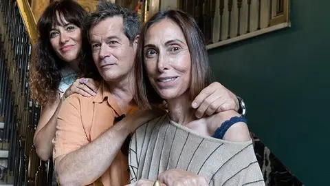 Ana Turpin, Jorge Sanz y Mar&iacute;a Barranco comienzan la gira de su &uacute;ltima obra en Zaragoza. FOTO: Laura Trives