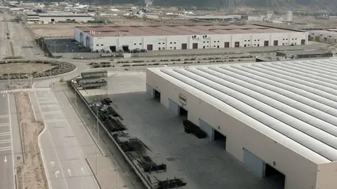 terminal ferroviaria de  la plataforma log&iacute;stica de Platea en Teruel