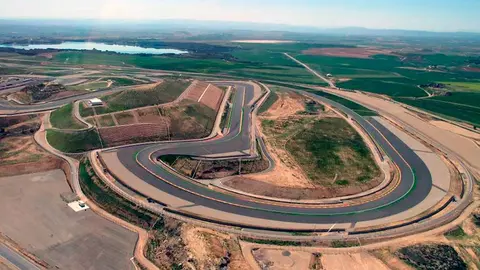Circuito de Motorland desde el aire