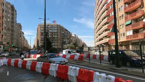 circulaci&oacute;n en la avenida de navarra