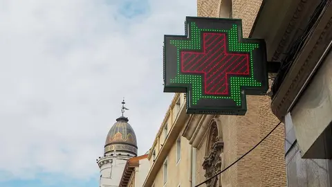 Cartel de farmacia 