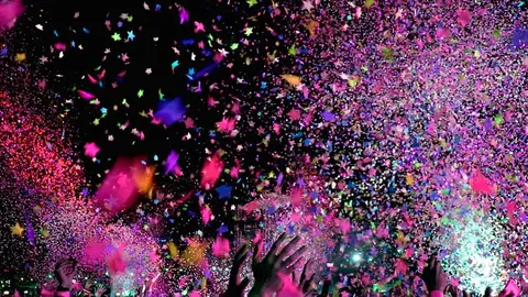 imagen de una noche de fiesta