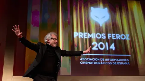 Jos&eacute; Sacrist&aacute;n en los premios Feroz 2014