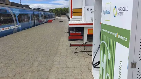 dispensador de hidr&oacute;geno verde