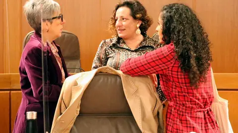 Diputadas de Podemos en las Cortes de Arag&oacute;n