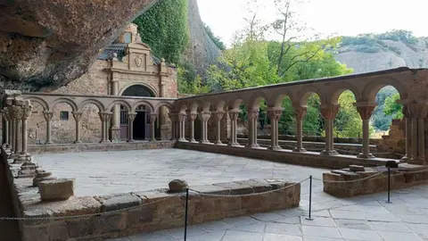 Monasterio de San Juan de la Pe&ntilde;a.