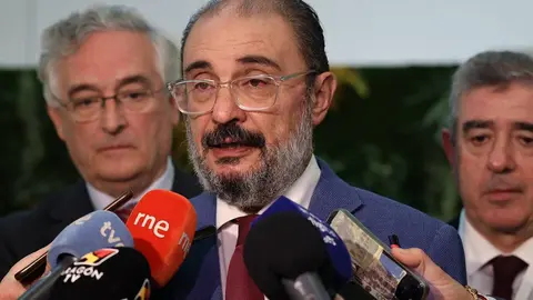 Lamb&aacute;n ha calificado de &ldquo;parodia pol&iacute;tica&rdquo; el acto de Azc&oacute;n frente al Pignatelli para rechazar la reforma del delito de sedici&oacute;n. Foto: Laura Trives